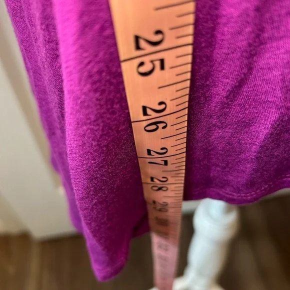 *Coldwater Creek Hi Low Purple top - Picture 9 of 11